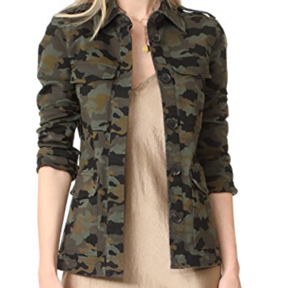 L’Agence The Cromwell Camouflage Women's Jacket